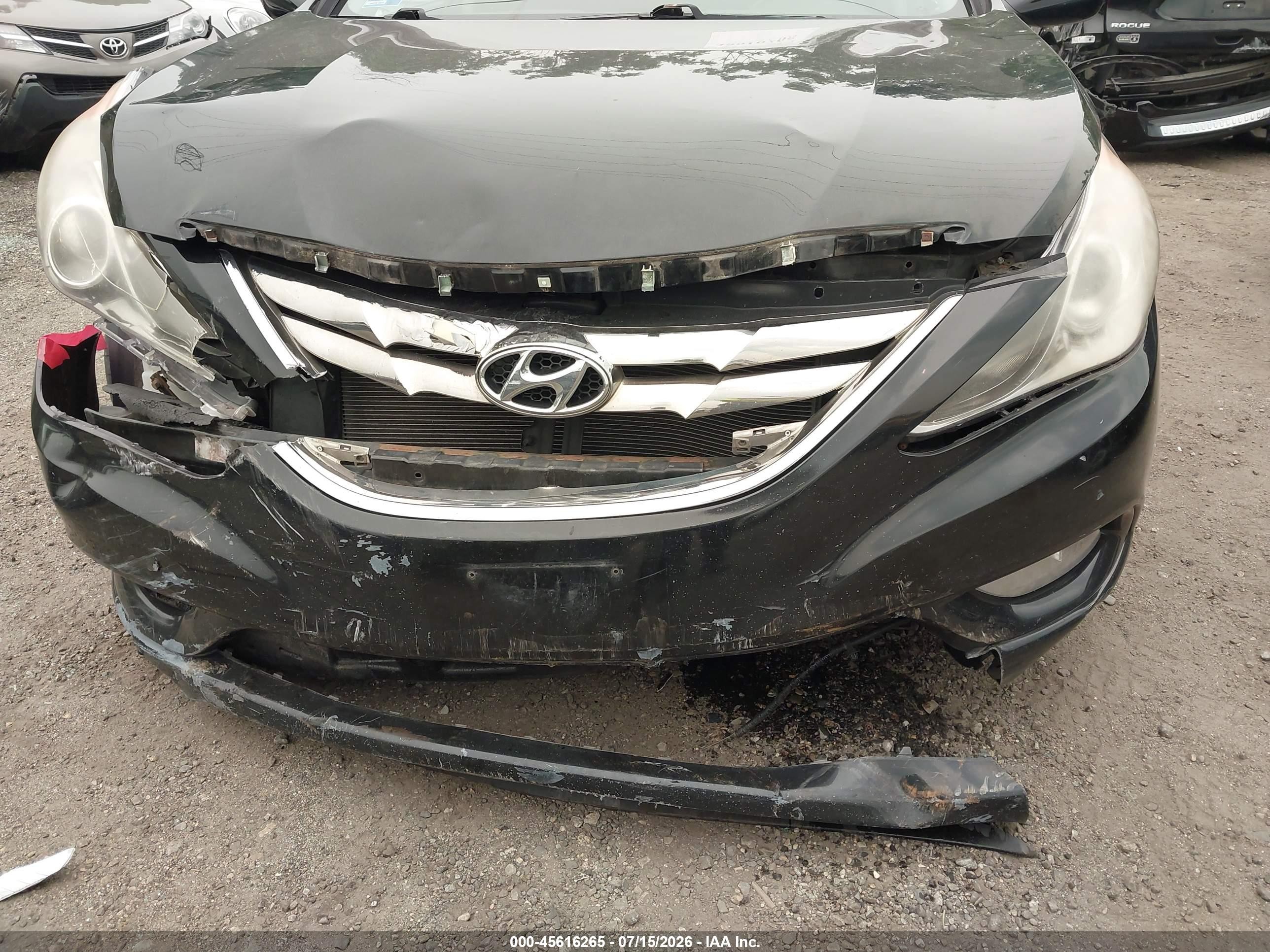 2011 Hyundai Sonata Se Black vin: 5NPEC4AC6BH177347