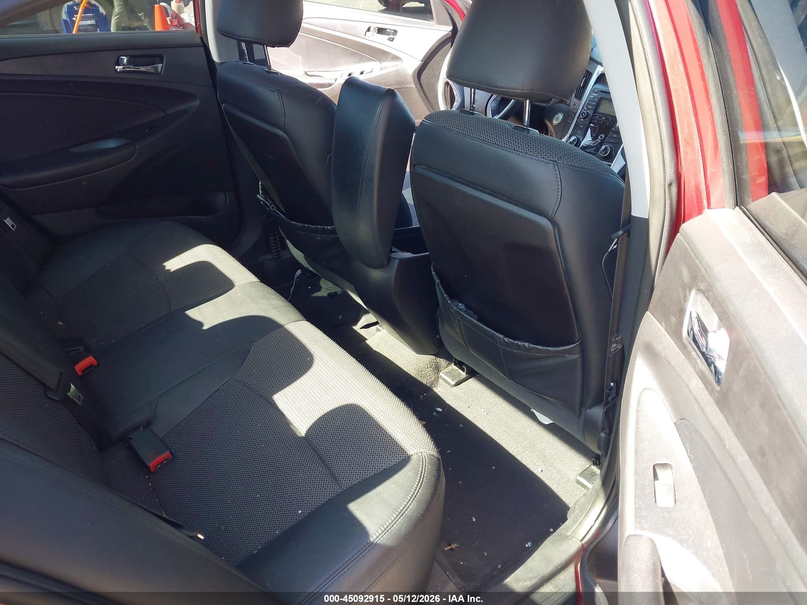2011 Hyundai Sonata Se Red vin: 5NPEC4AC6BH183083