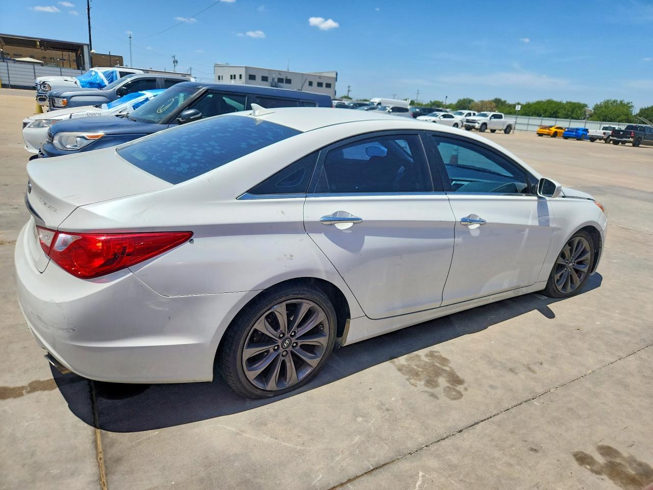 2011 Hyundai Sonata Se White vin: 5NPEC4AC6BH267985