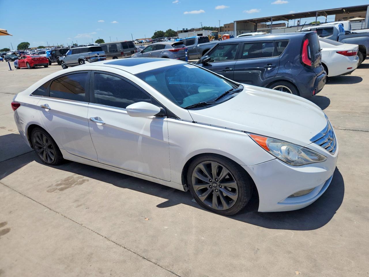 2011 Hyundai Sonata Se White vin: 5NPEC4AC6BH267985