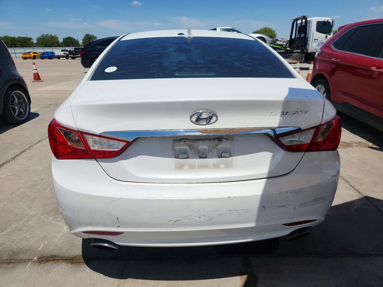 2011 Hyundai Sonata Se White vin: 5NPEC4AC6BH267985