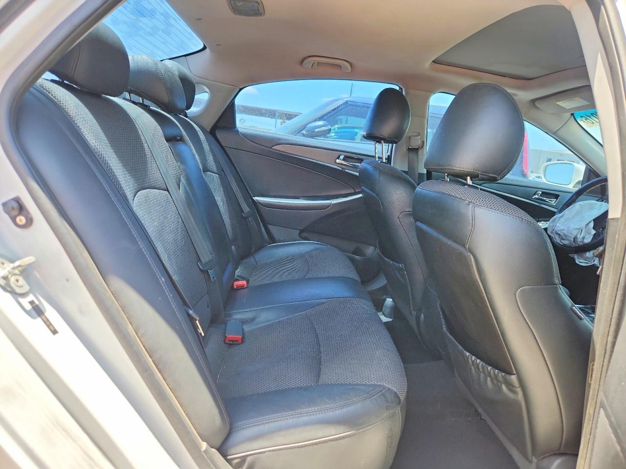 2011 Hyundai Sonata Se White vin: 5NPEC4AC6BH267985