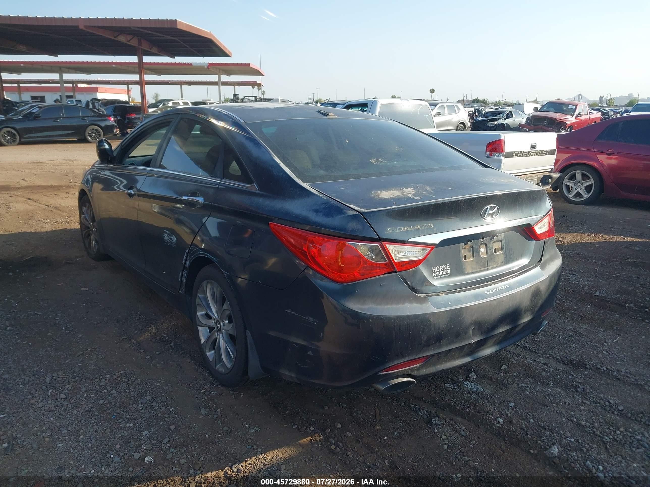 2011 Hyundai Sonata Se Black vin: 5NPEC4AC6BH281045