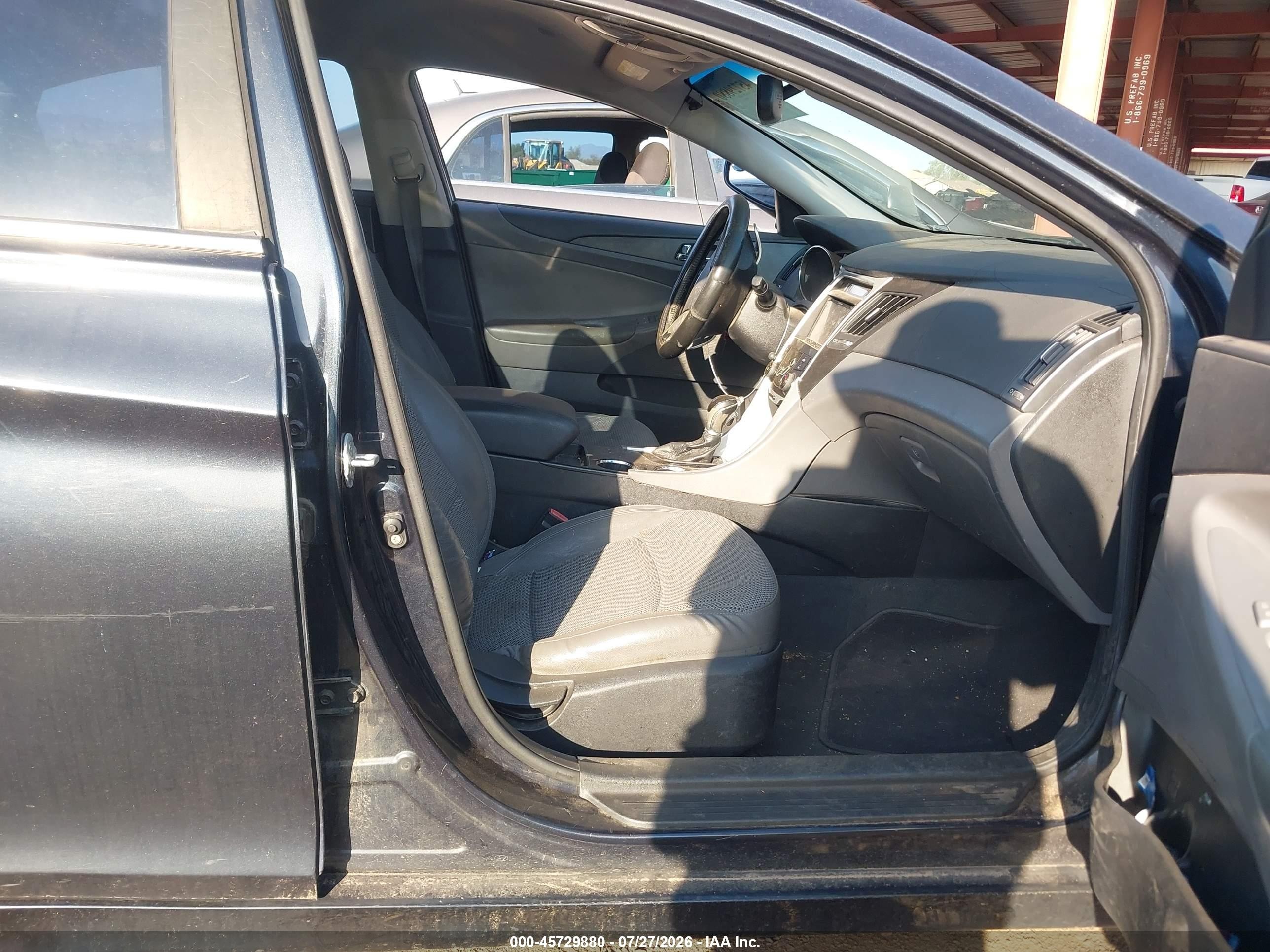 2011 Hyundai Sonata Se Black vin: 5NPEC4AC6BH281045