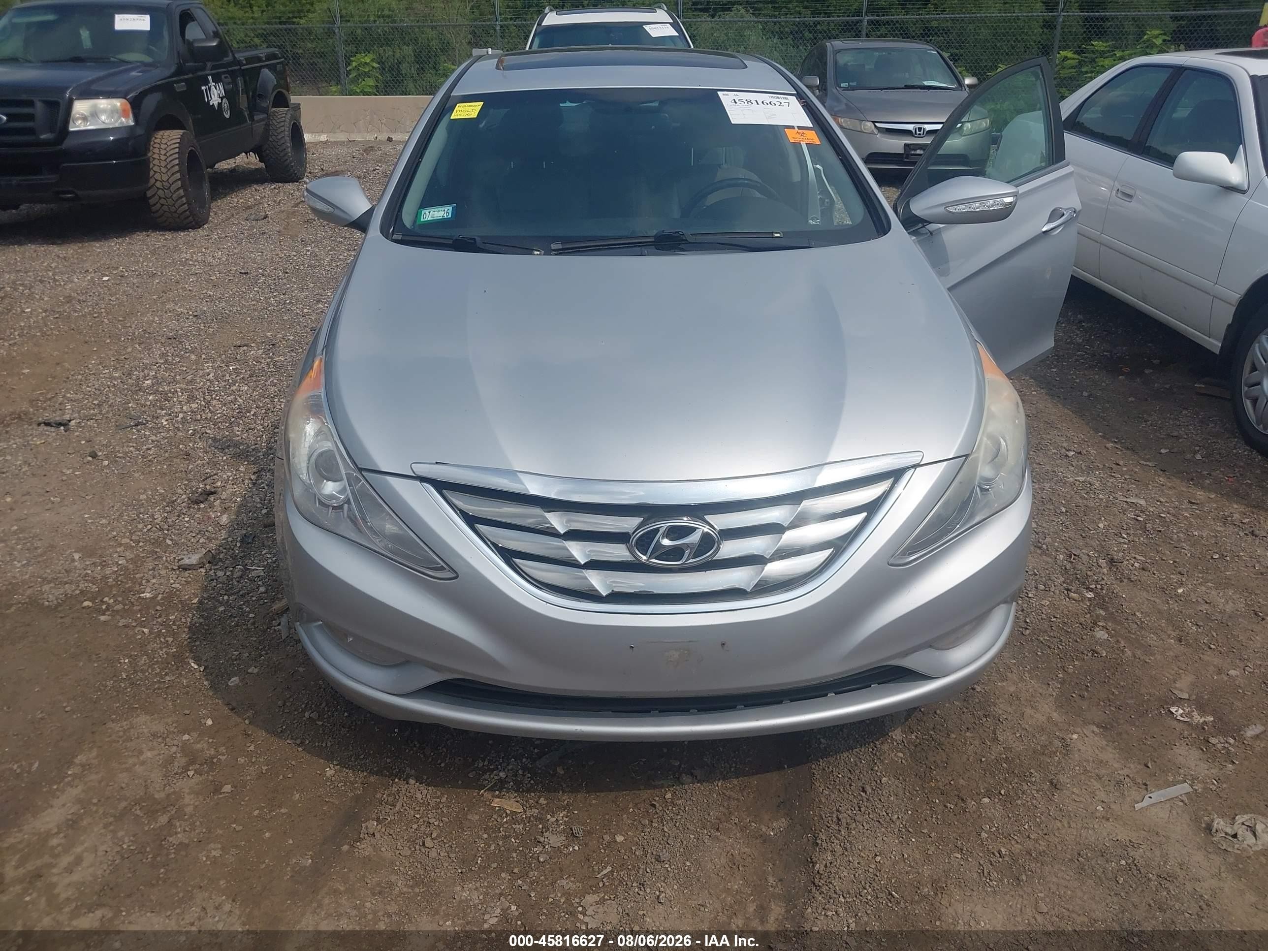 2011 Hyundai Sonata Limited Серебряный vin: 5NPEC4AC6BH289436