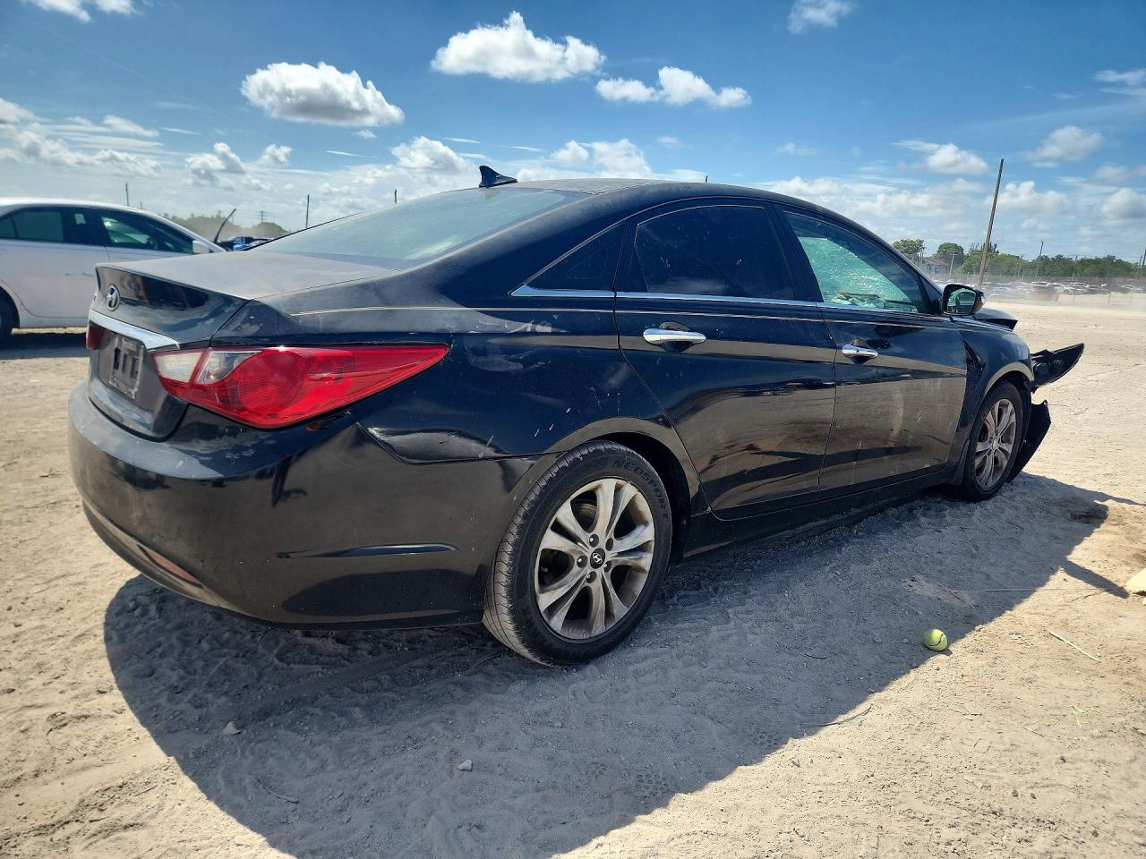 2011 Hyundai Sonata Limited Black vin: 5NPEC4AC6BH290683