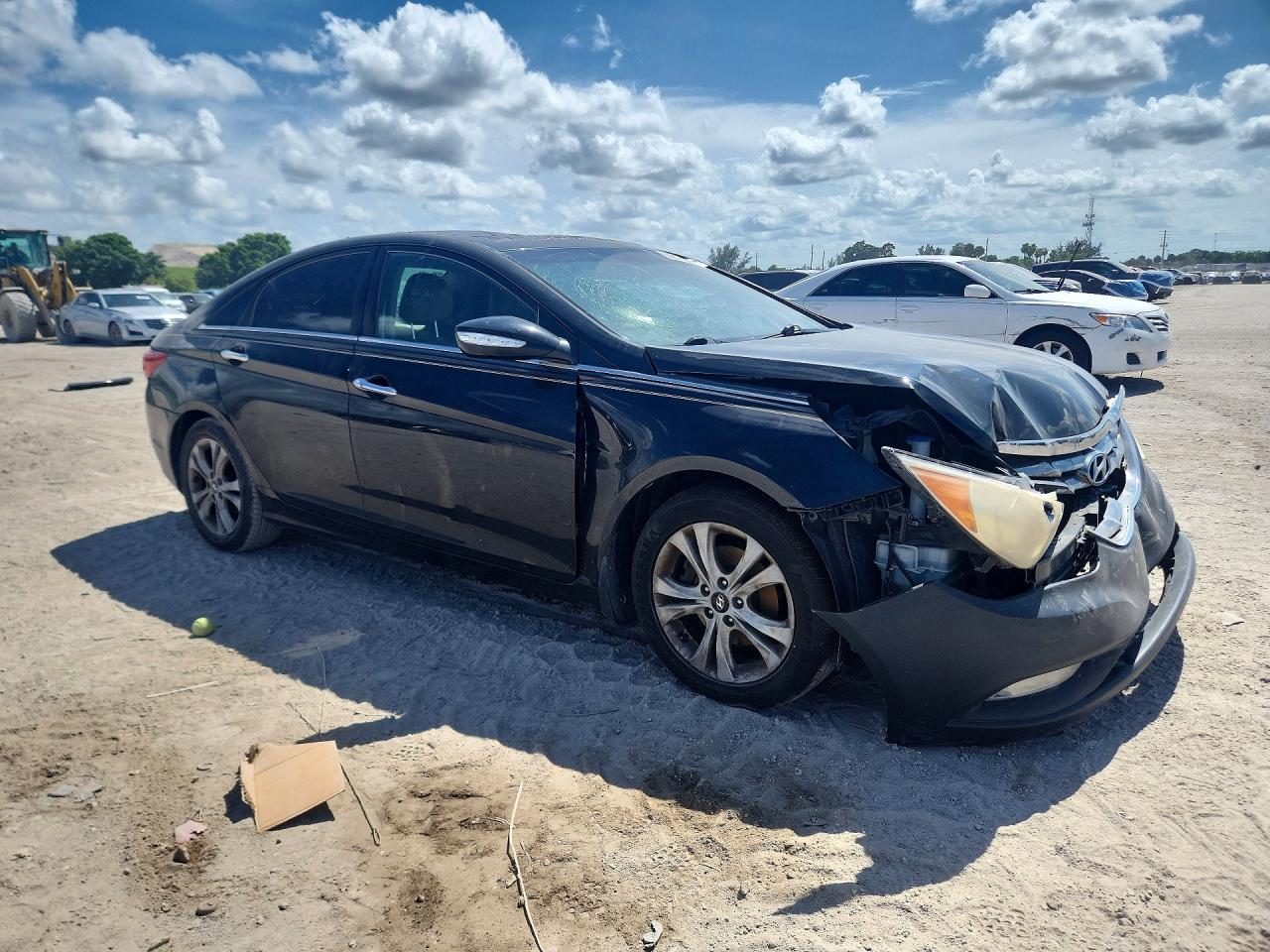 2011 Hyundai Sonata Limited Black vin: 5NPEC4AC6BH290683