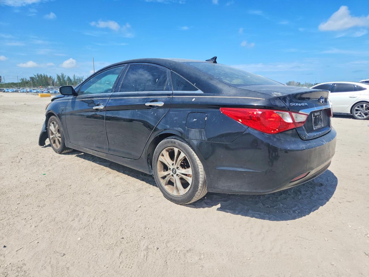 2011 Hyundai Sonata Limited Black vin: 5NPEC4AC6BH290683