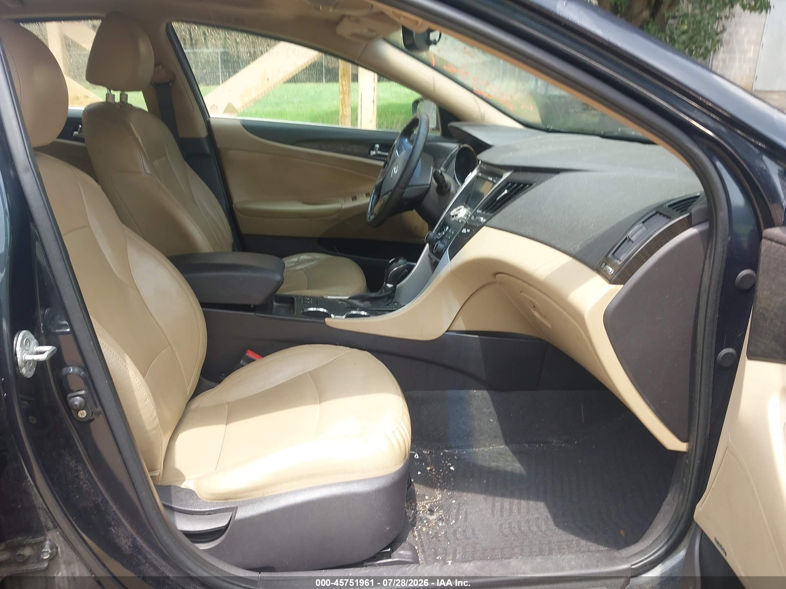 2011 Hyundai Sonata Limited Gray vin: 5NPEC4AC6BH291509