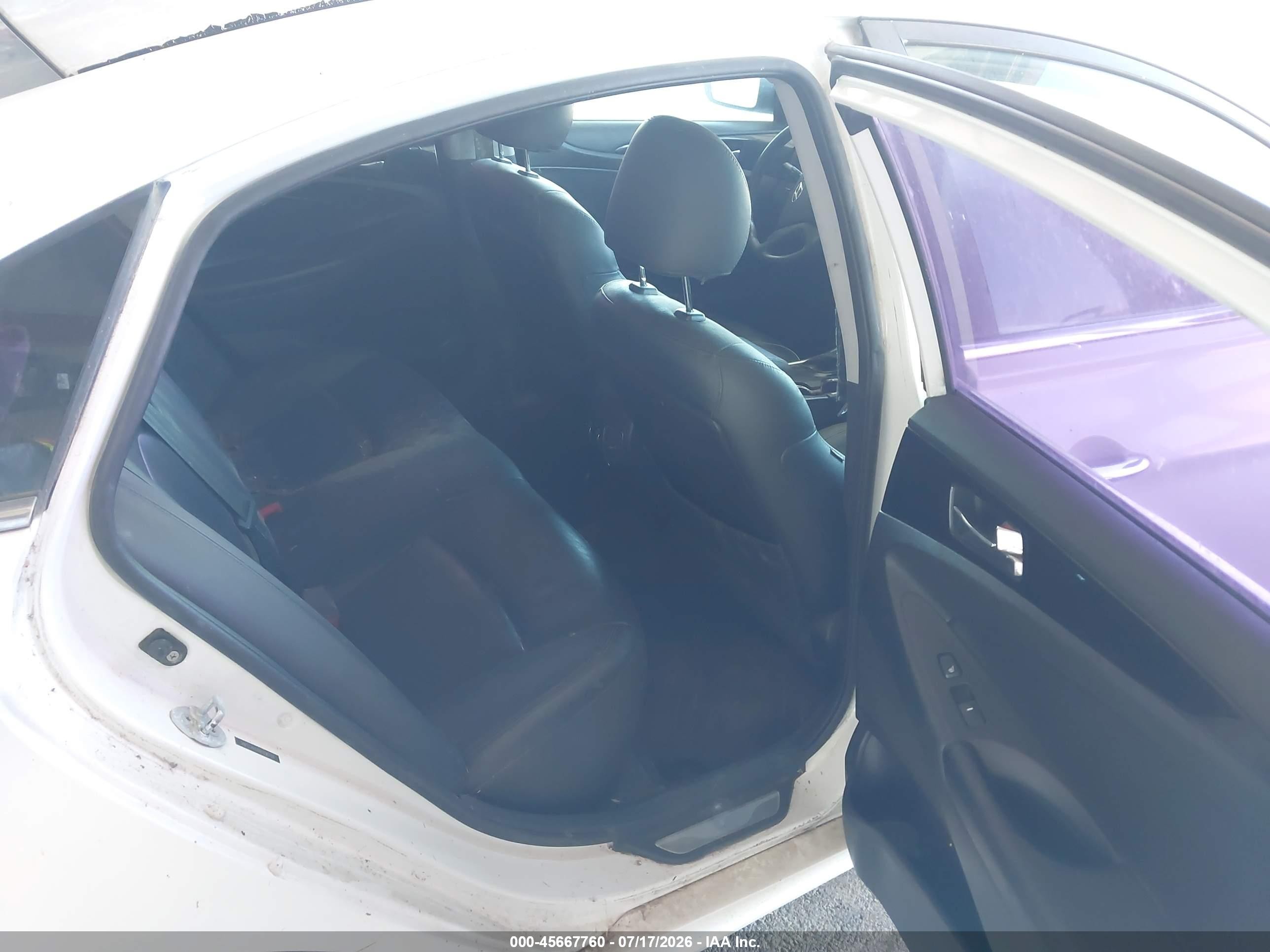 2011 Hyundai Sonata Limited Белый vin: 5NPEC4AC6BH296774