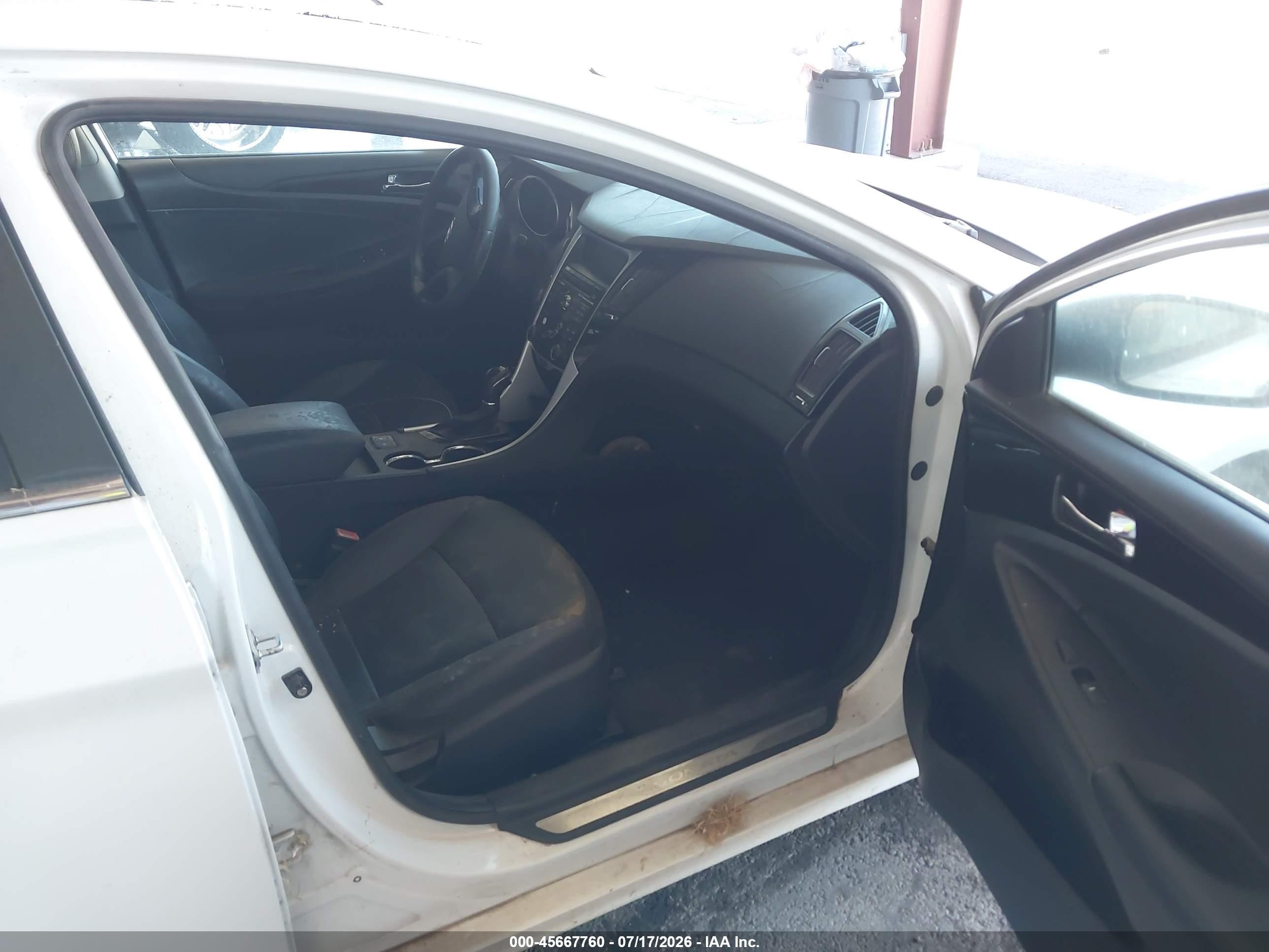2011 Hyundai Sonata Limited Белый vin: 5NPEC4AC6BH296774