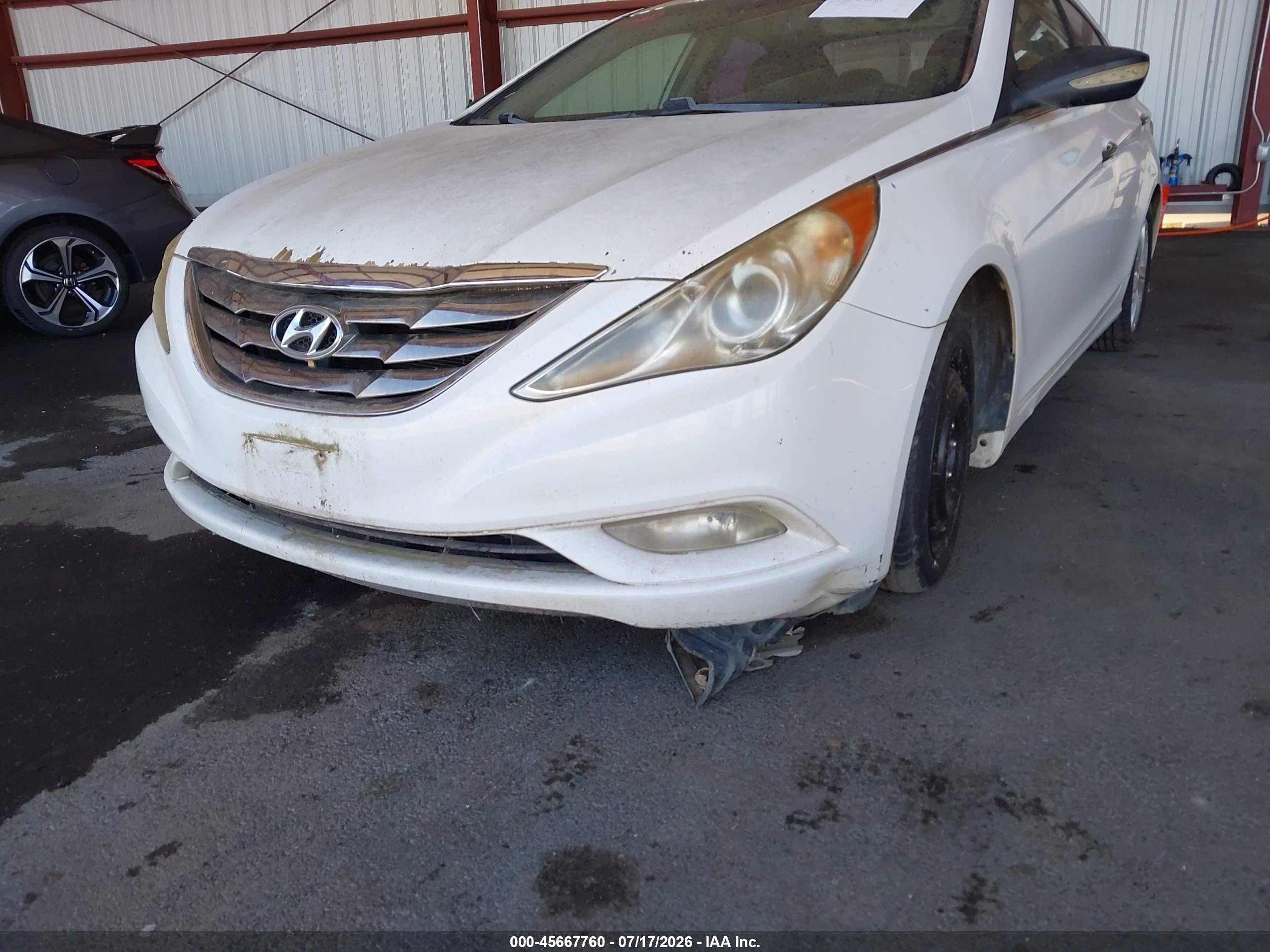 2011 Hyundai Sonata Limited Белый vin: 5NPEC4AC6BH296774