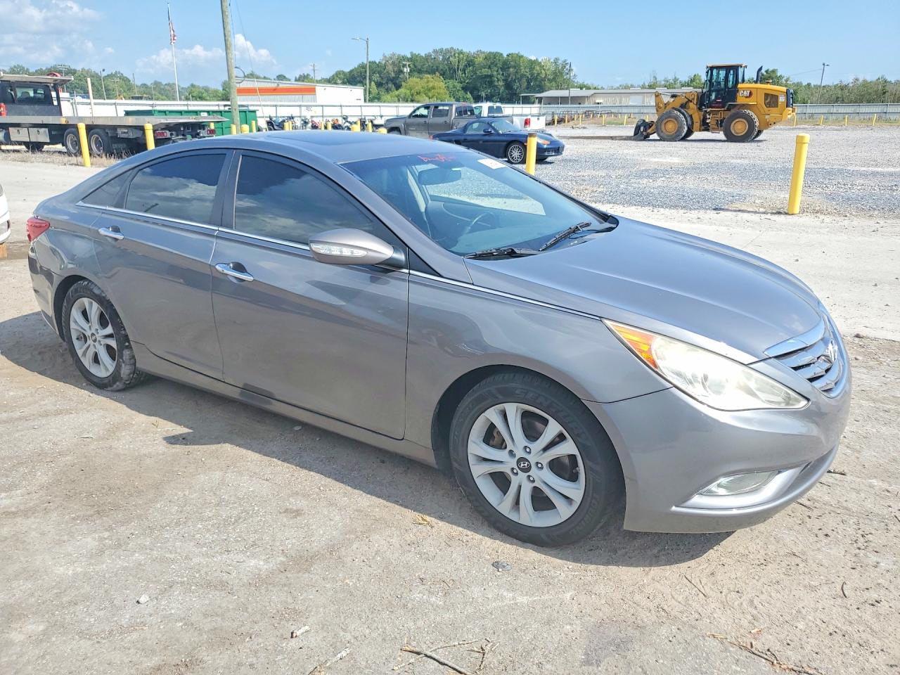 2011 Hyundai Sonata Limited Gray vin: 5NPEC4AC6BH302864