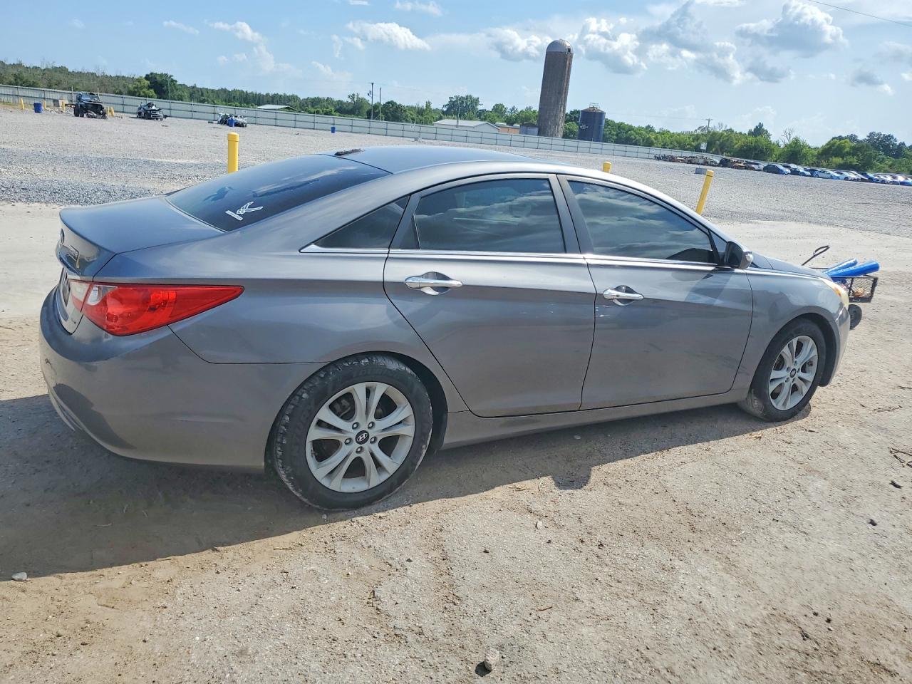 2011 Hyundai Sonata Limited Gray vin: 5NPEC4AC6BH302864