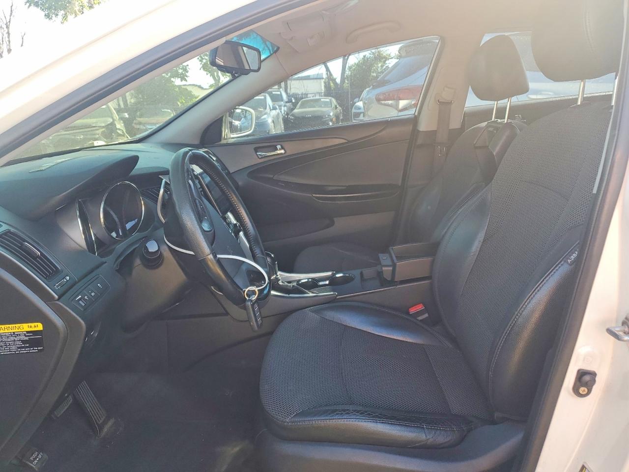 2012 Hyundai Sonata Se White vin: 5NPEC4AC6CH313090
