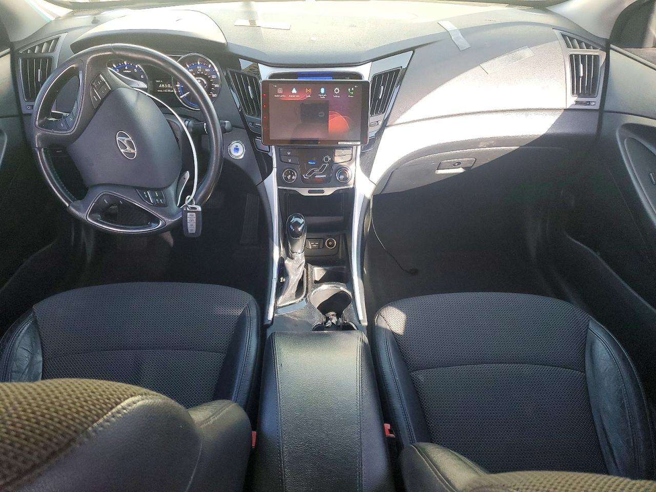 2012 Hyundai Sonata Se White vin: 5NPEC4AC6CH313090