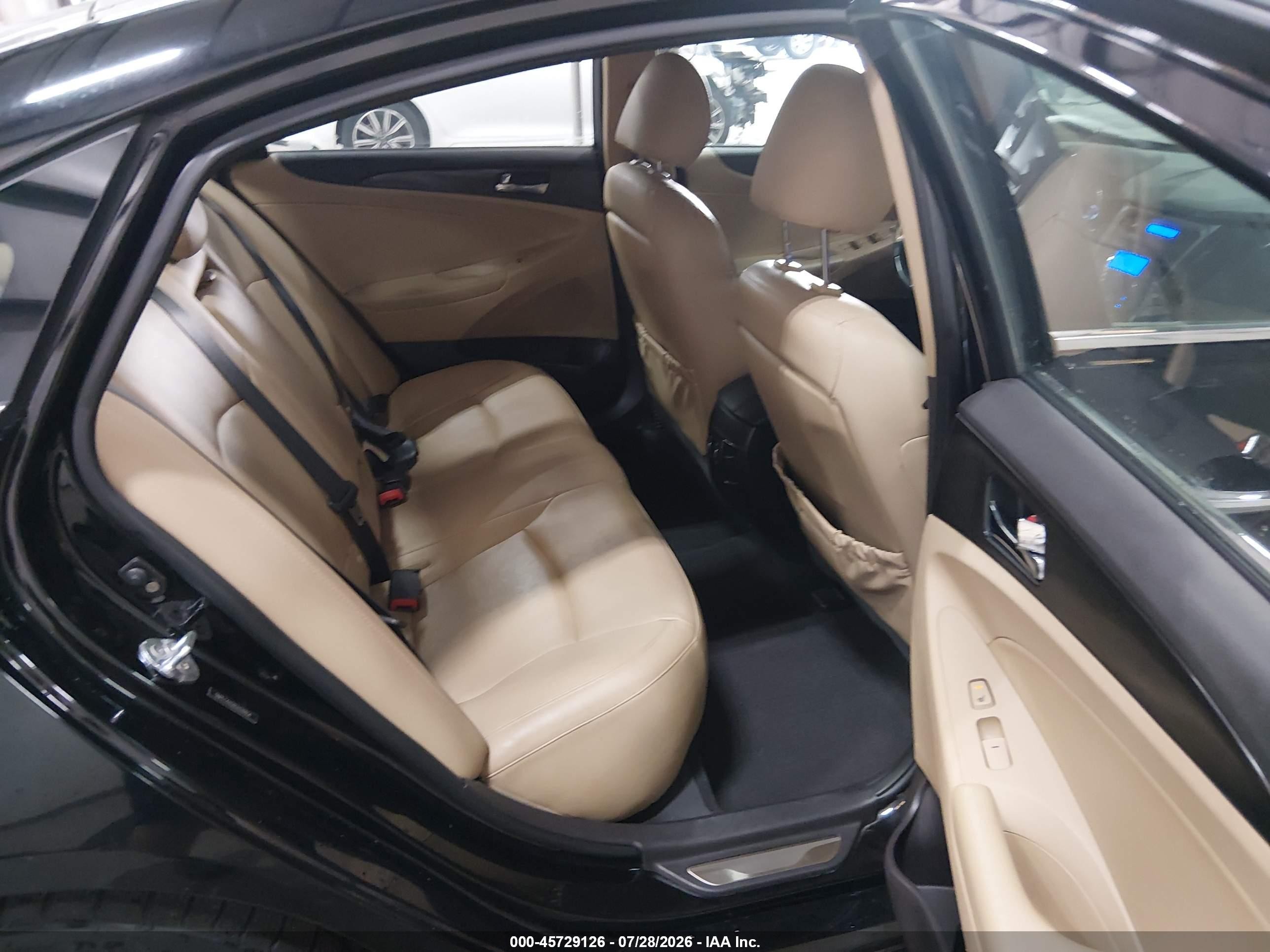 2012 Hyundai Sonata Limited Black vin: 5NPEC4AC6CH331654