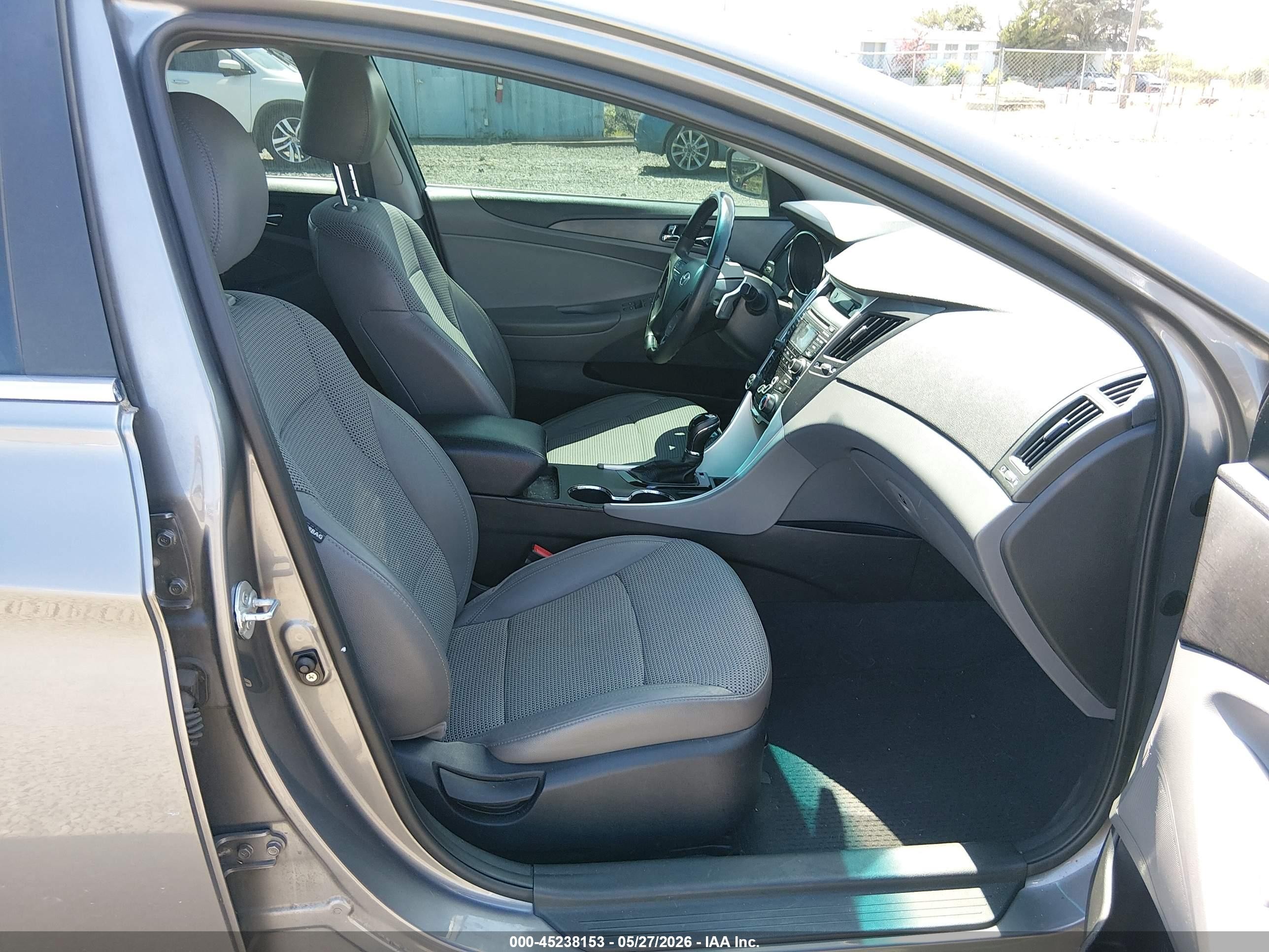 2012 Hyundai Sonata Se Серый vin: 5NPEC4AC6CH342539