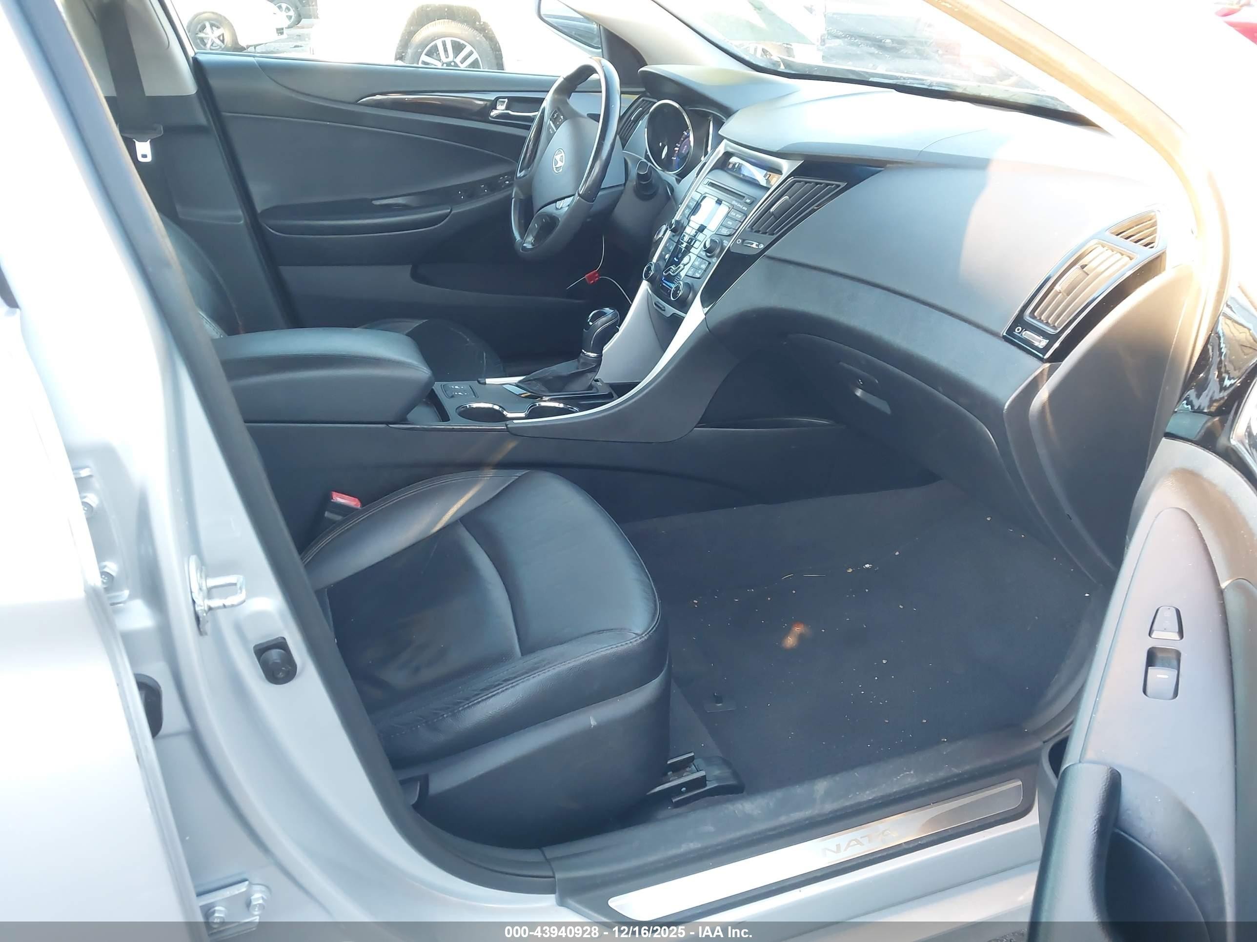 2012 Hyundai Sonata Limited Silver vin: 5NPEC4AC6CH392177