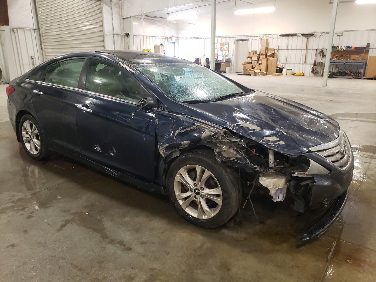 2012 Hyundai Sonata Gray vin: 5NPEC4AC6CH424254
