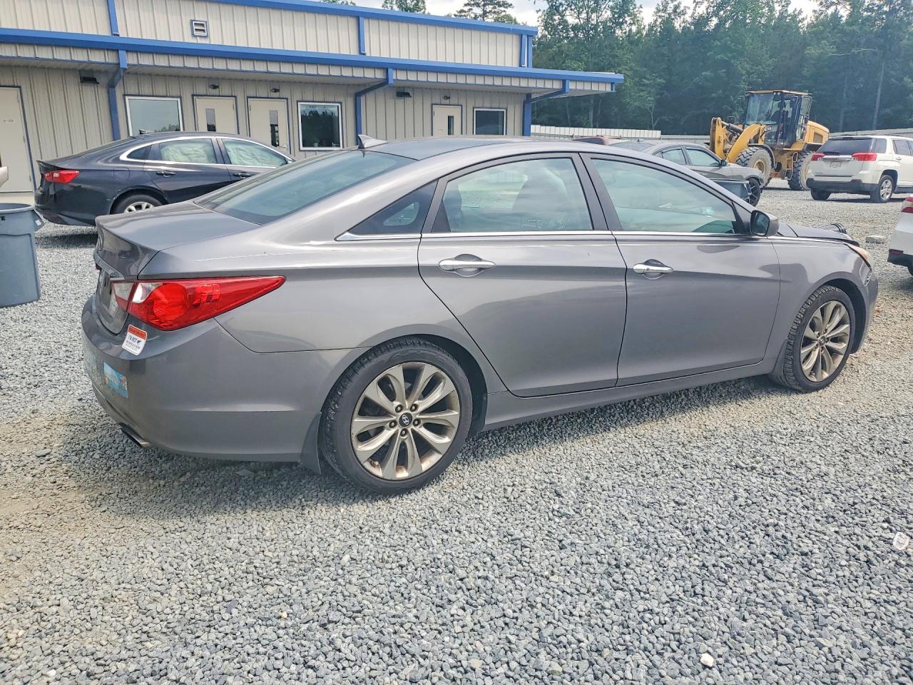 2012 Hyundai Sonata Se Gray vin: 5NPEC4AC6CH431625