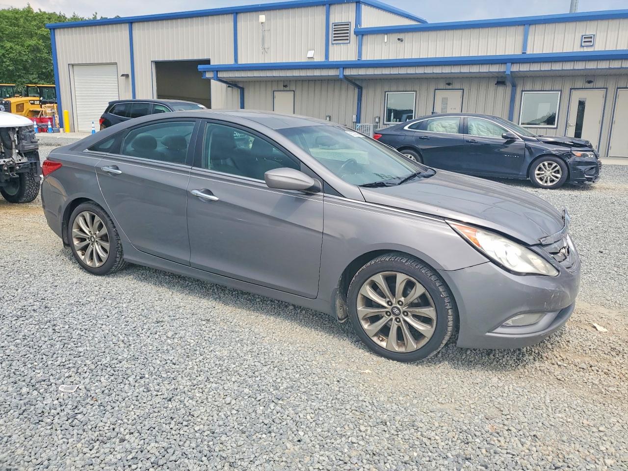 2012 Hyundai Sonata Se Gray vin: 5NPEC4AC6CH431625