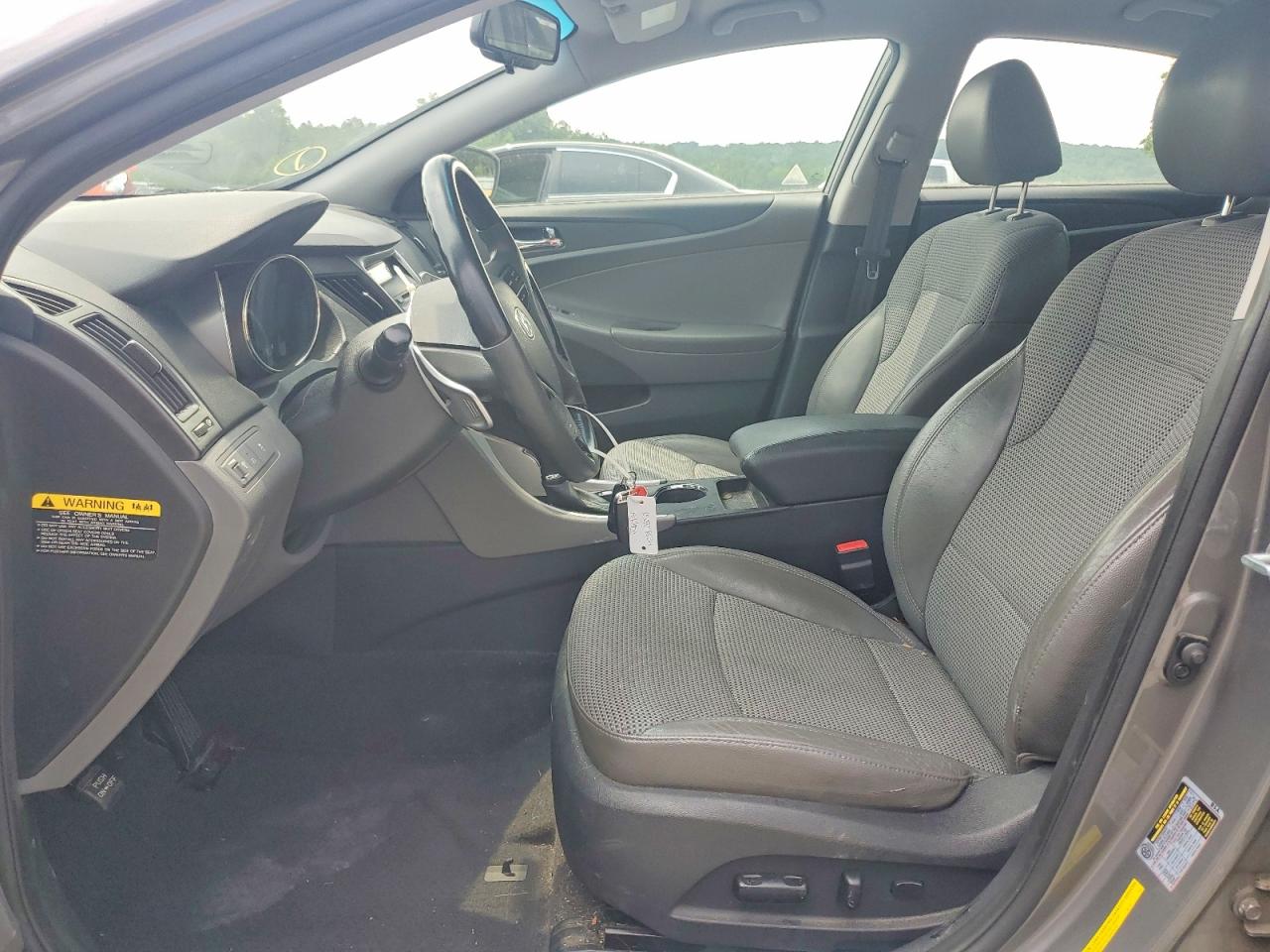 2012 Hyundai Sonata Se Gray vin: 5NPEC4AC6CH431625