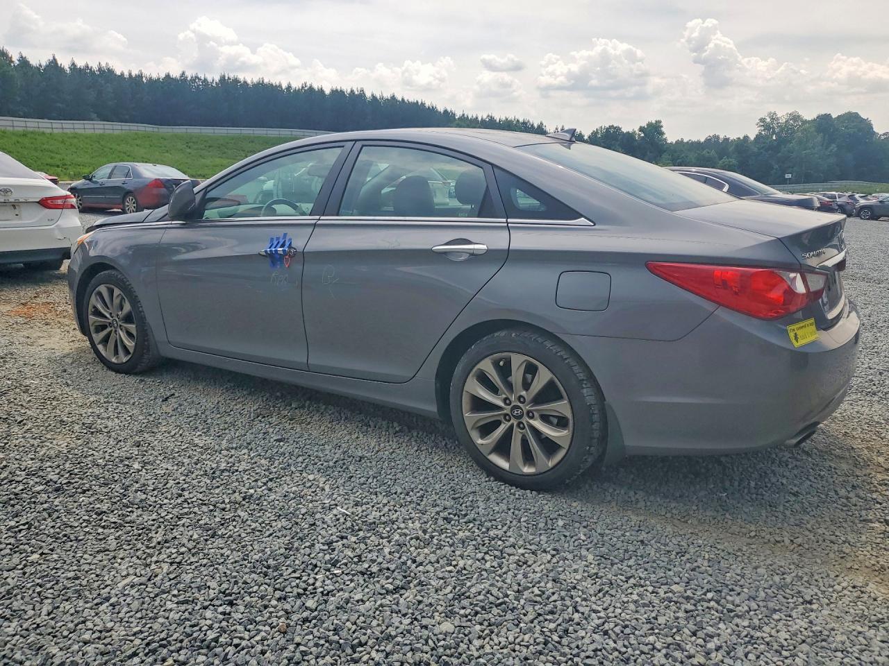 2012 Hyundai Sonata Se Gray vin: 5NPEC4AC6CH431625