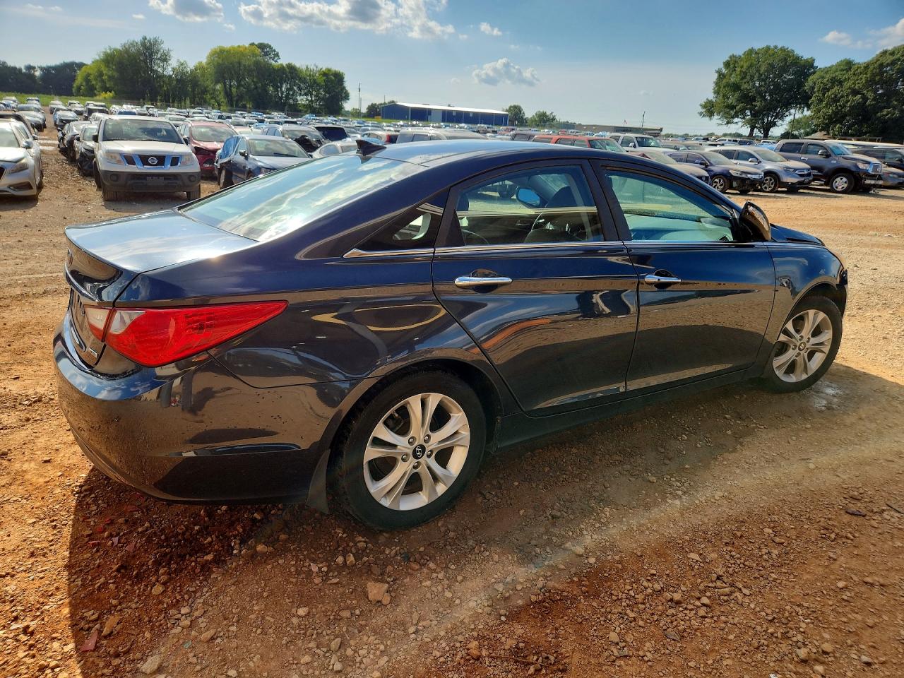 2012 Hyundai Sonata Limited Blue vin: 5NPEC4AC6CH459098