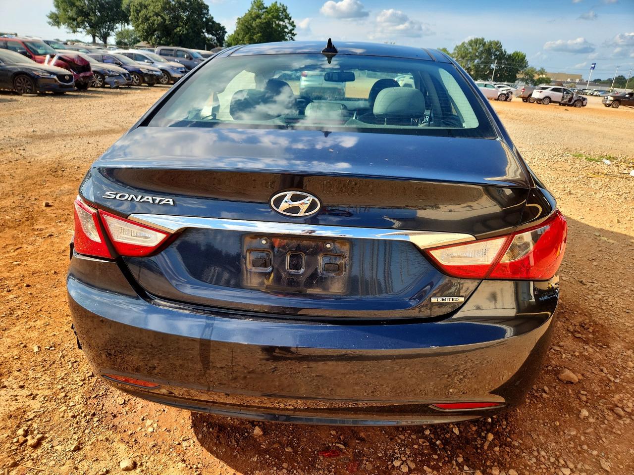 2012 Hyundai Sonata Limited Blue vin: 5NPEC4AC6CH459098