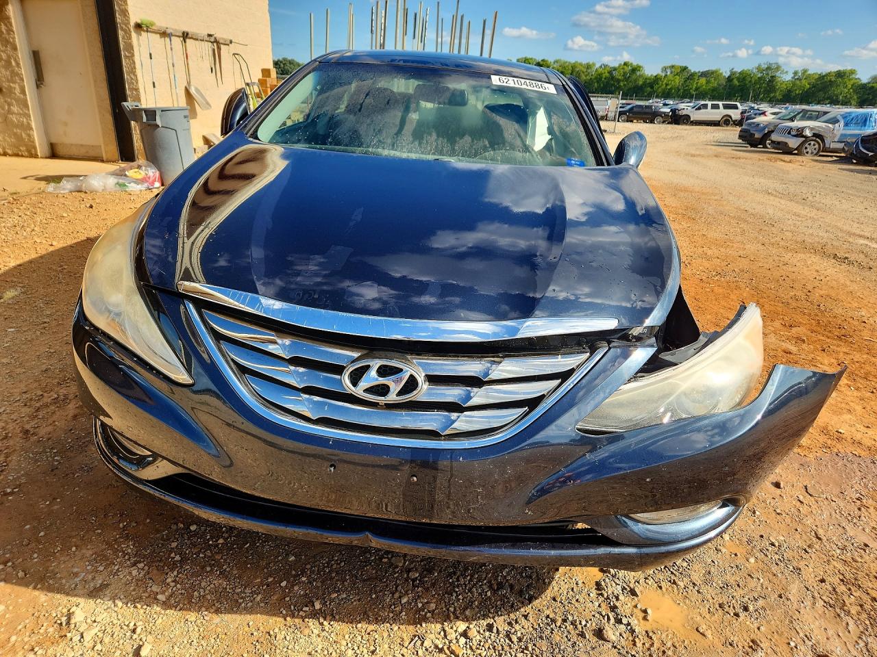 2012 Hyundai Sonata Limited Blue vin: 5NPEC4AC6CH459098