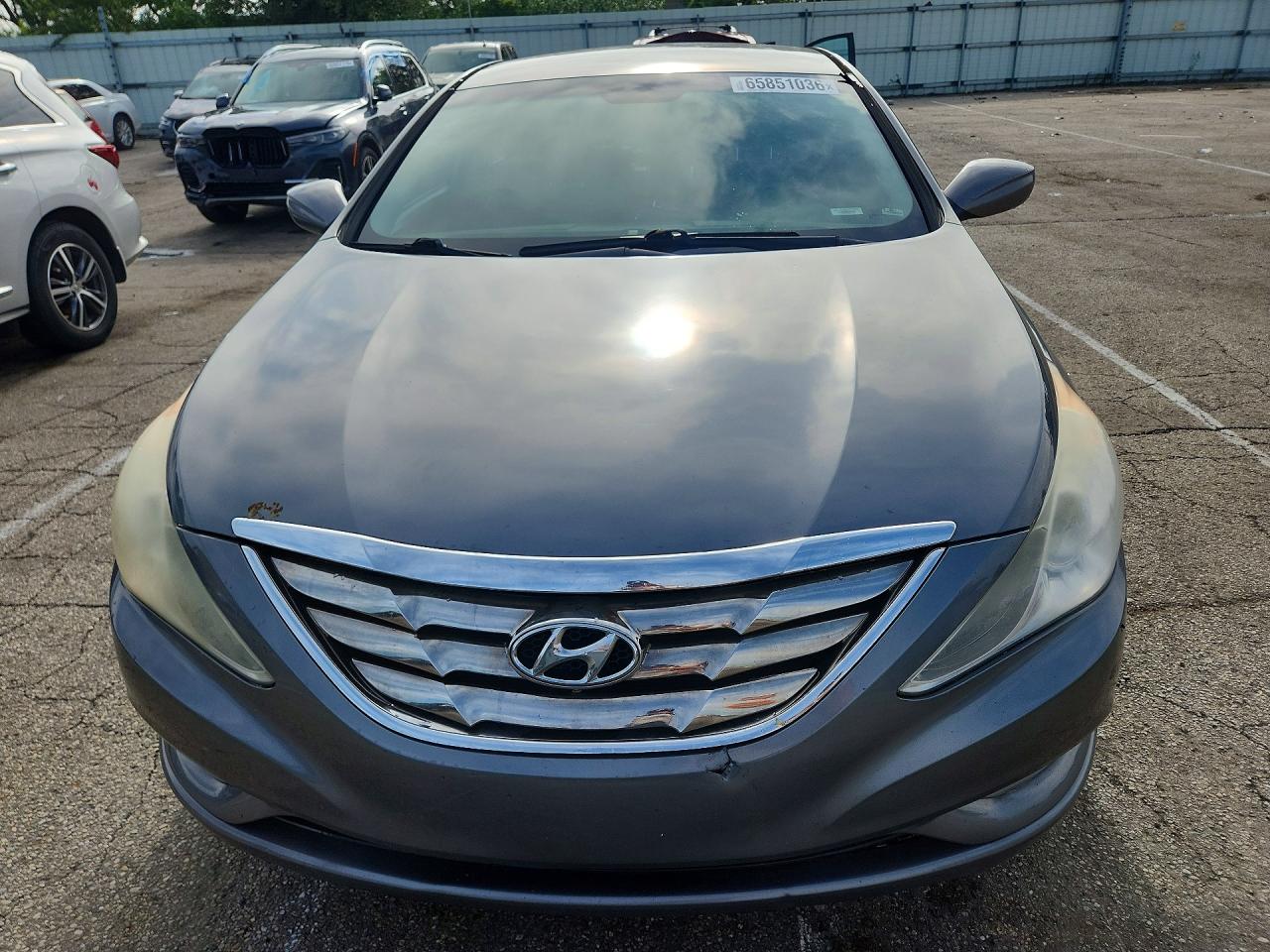 2012 Hyundai Sonata Se Серый vin: 5NPEC4AC6CH480582