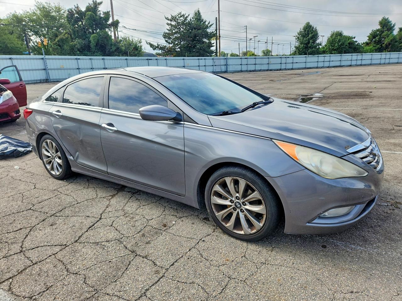 2012 Hyundai Sonata Se Серый vin: 5NPEC4AC6CH480582