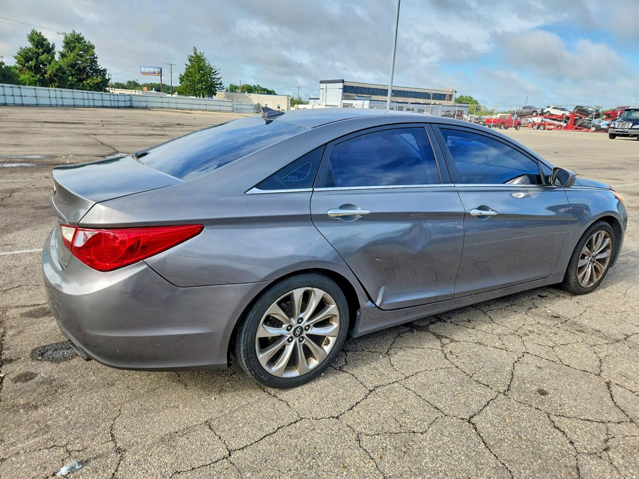 2012 Hyundai Sonata Se Серый vin: 5NPEC4AC6CH480582