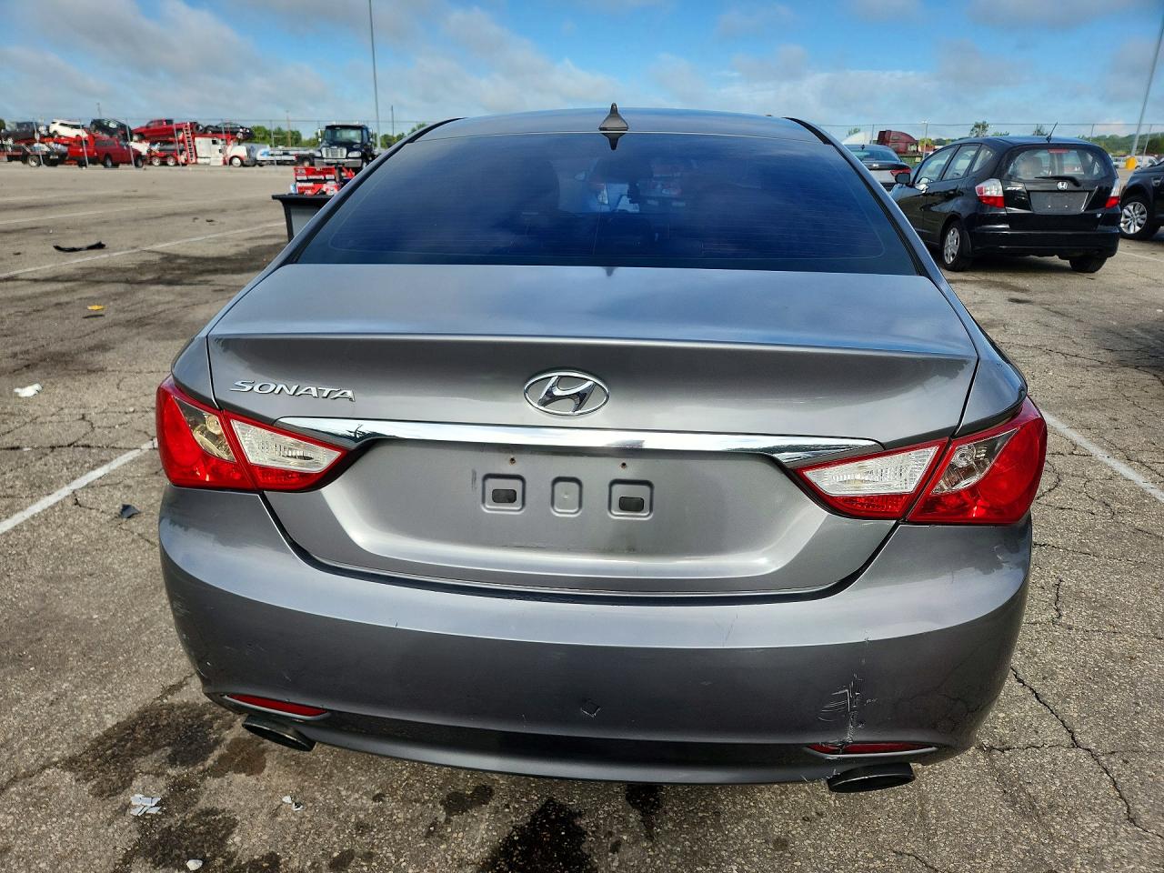 2012 Hyundai Sonata Se Серый vin: 5NPEC4AC6CH480582
