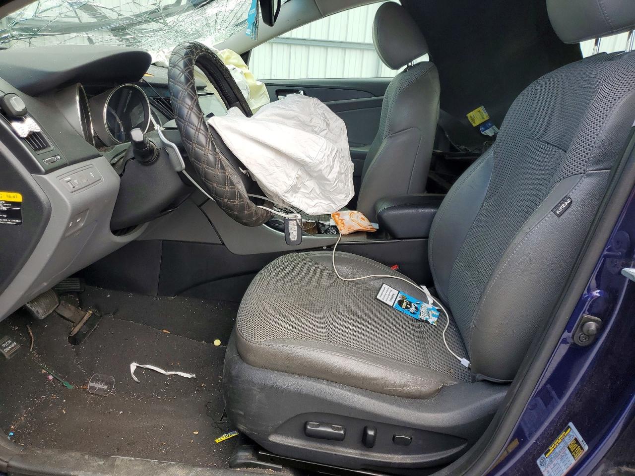 2012 Hyundai Sonata Se Blue vin: 5NPEC4AC6CH501155