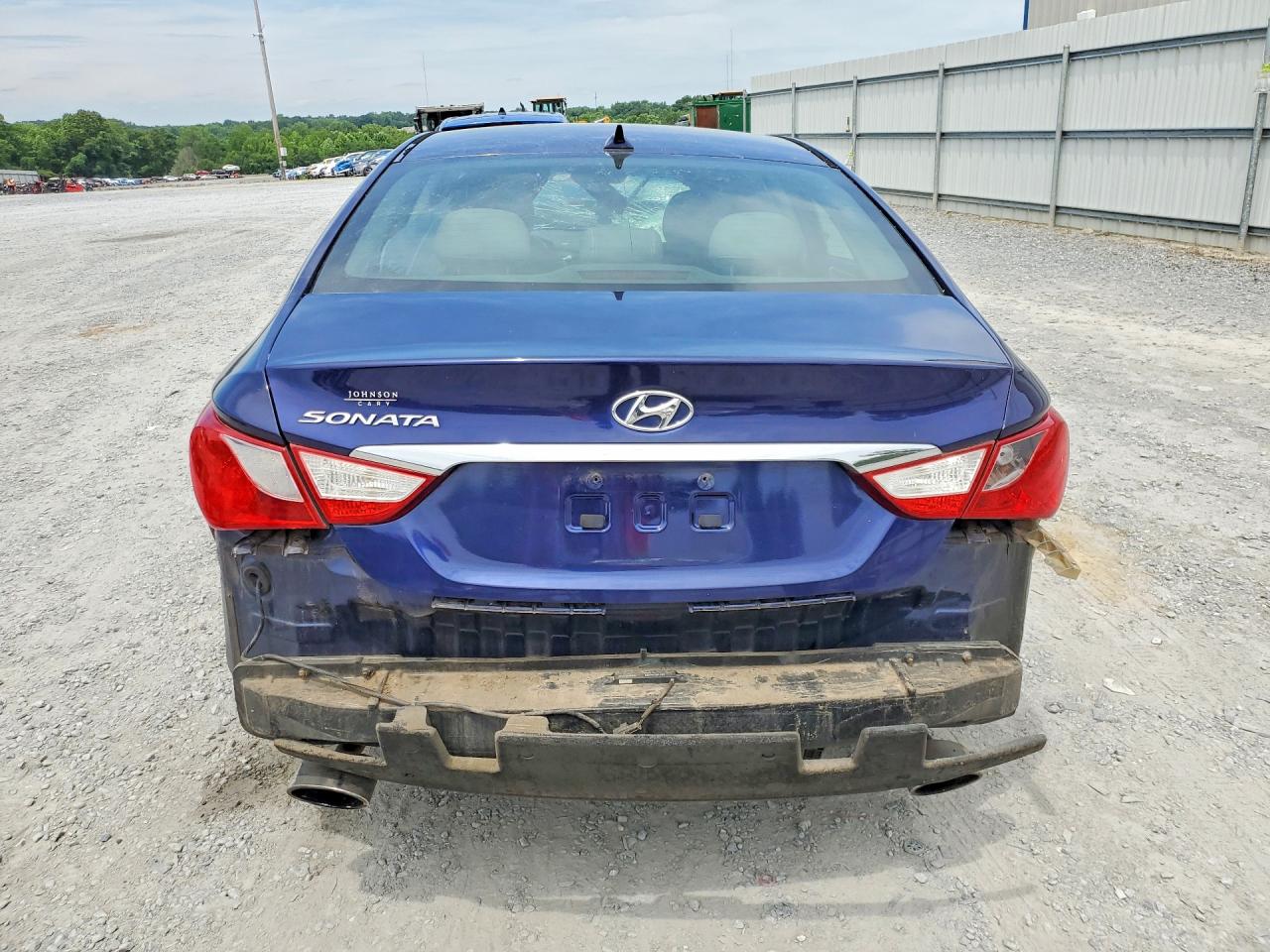 2012 Hyundai Sonata Se Blue vin: 5NPEC4AC6CH501155