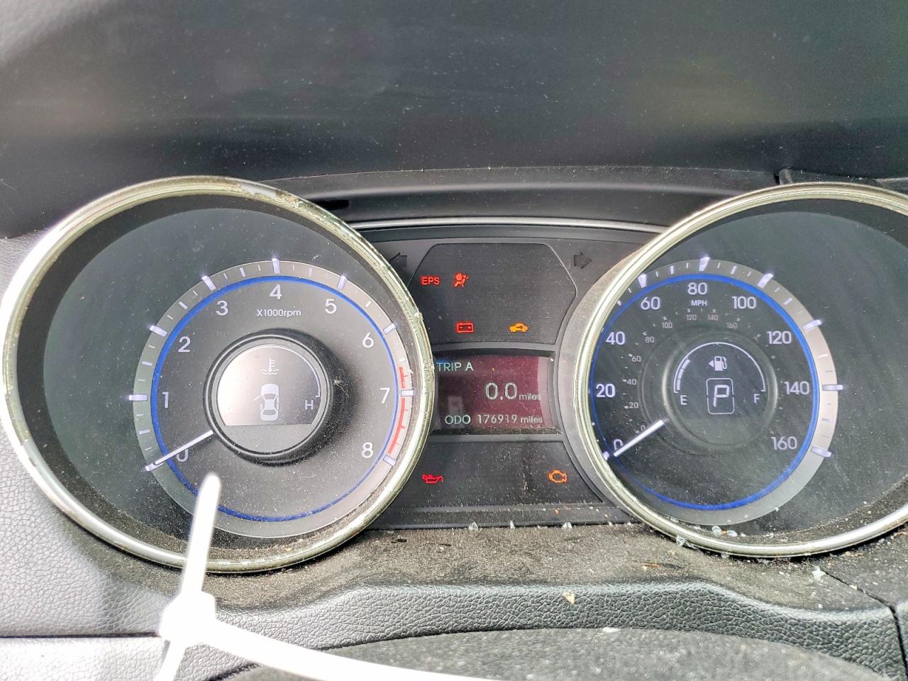 2012 Hyundai Sonata Se Blue vin: 5NPEC4AC6CH501155