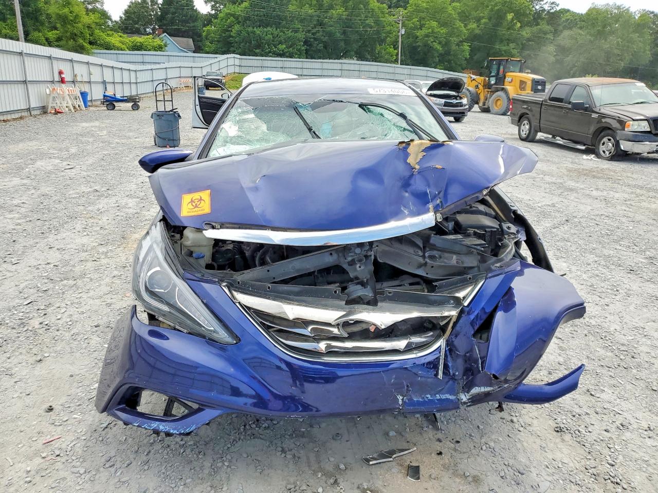 2012 Hyundai Sonata Se Blue vin: 5NPEC4AC6CH501155