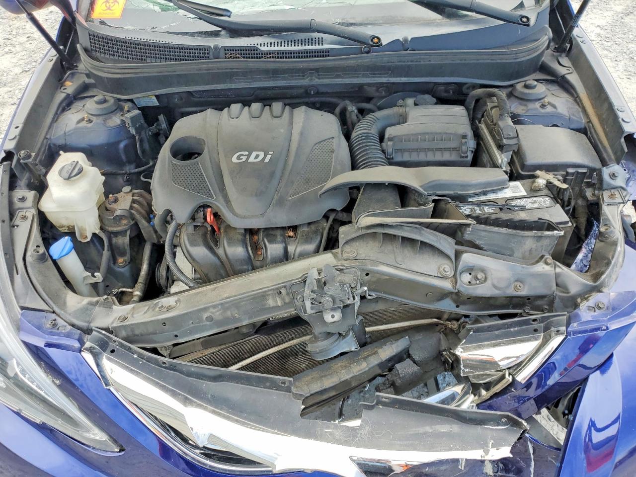 2012 Hyundai Sonata Se Blue vin: 5NPEC4AC6CH501155