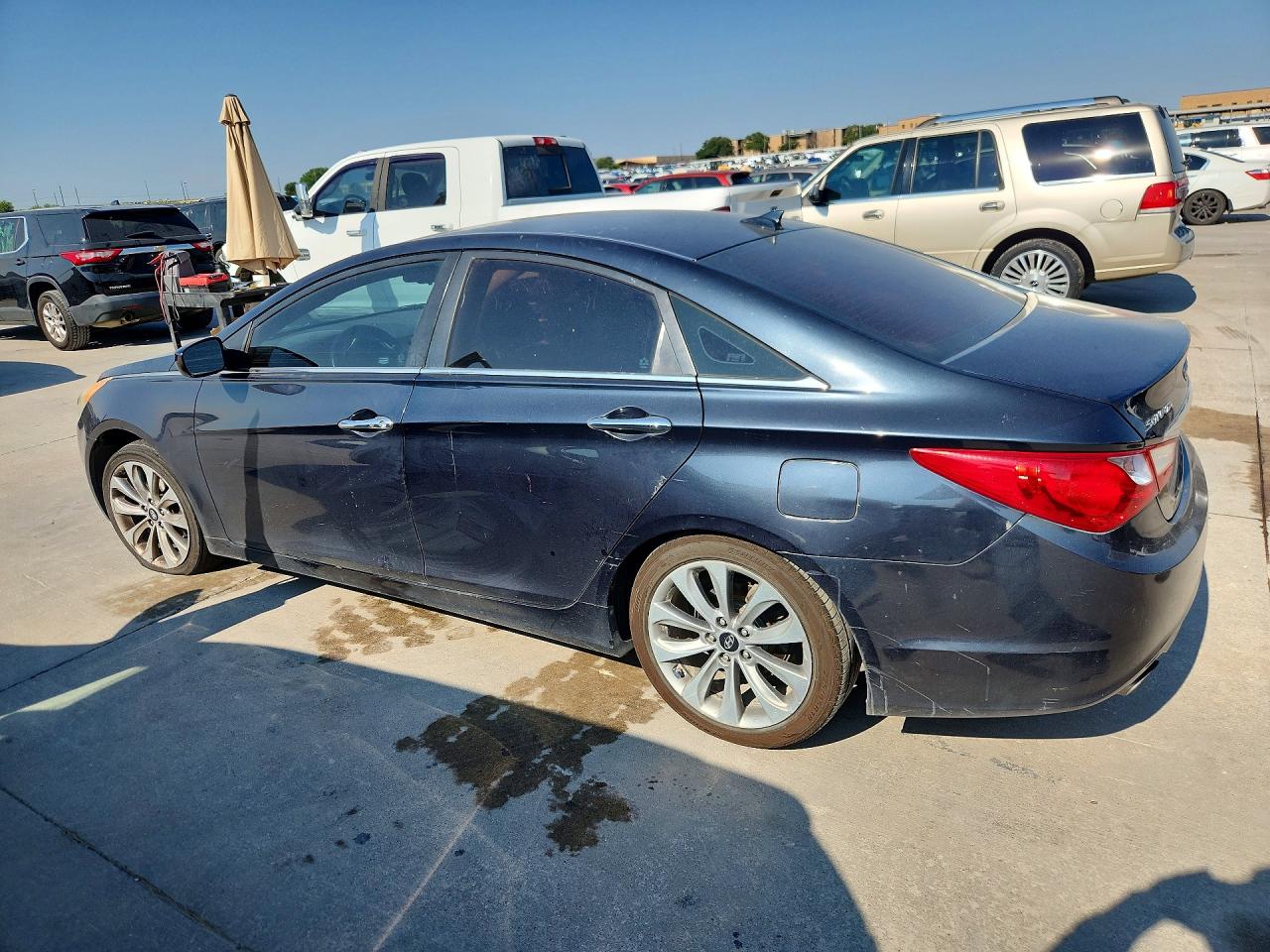 2013 Hyundai Sonata Se Синий vin: 5NPEC4AC6DH505725