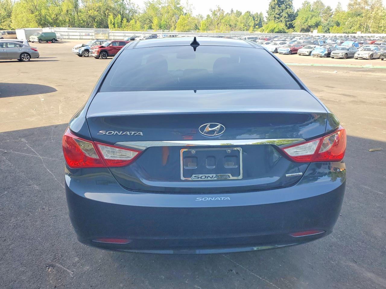 2013 Hyundai Sonata Limited Blue vin: 5NPEC4AC6DH527417