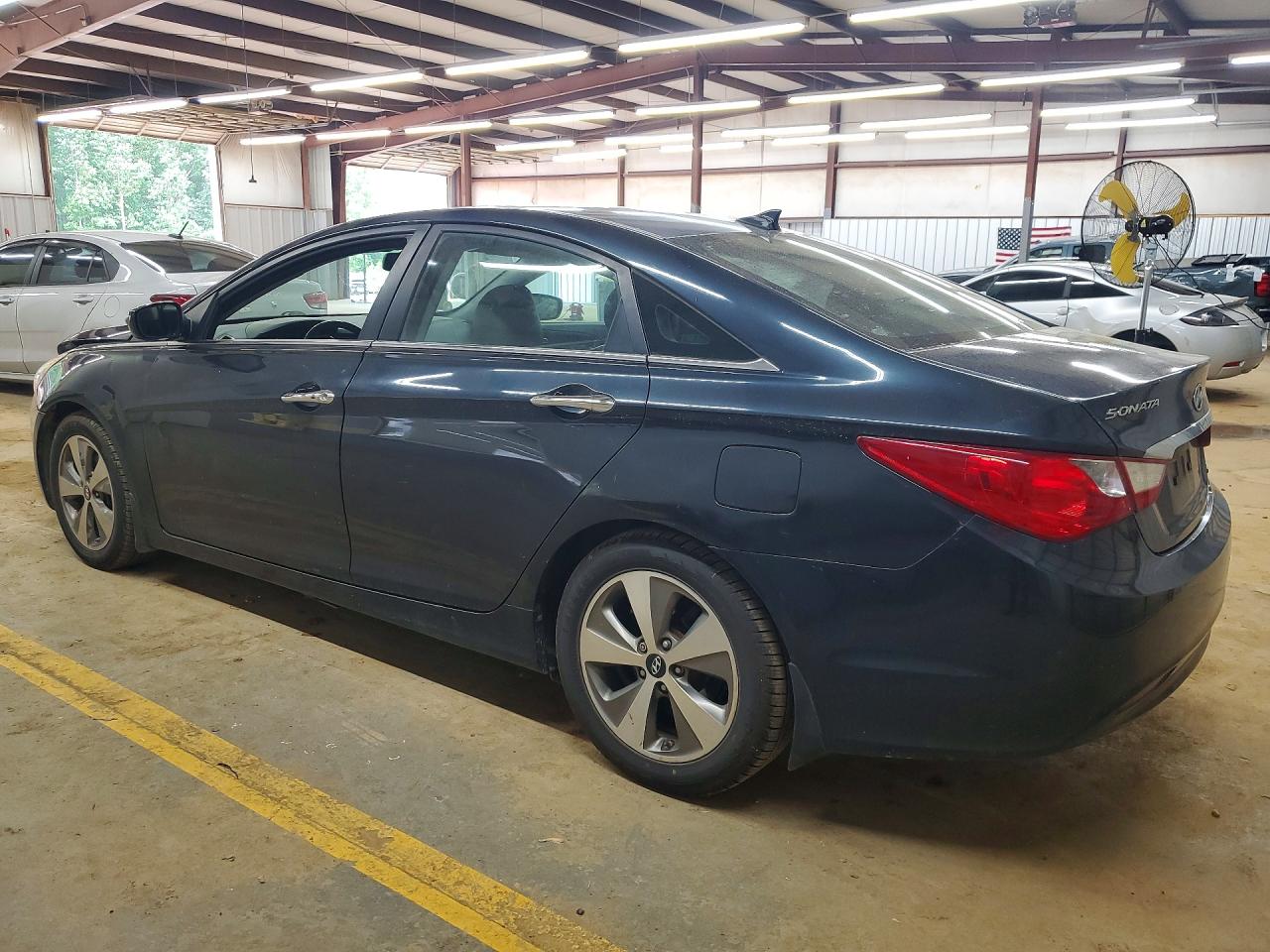 2013 Hyundai Sonata Limited Blue vin: 5NPEC4AC6DH536361