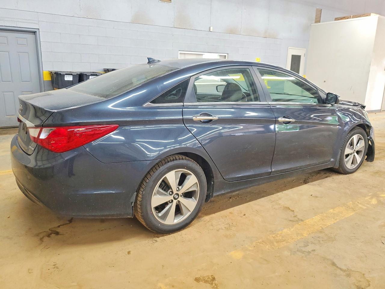 2013 Hyundai Sonata Limited Blue vin: 5NPEC4AC6DH536361