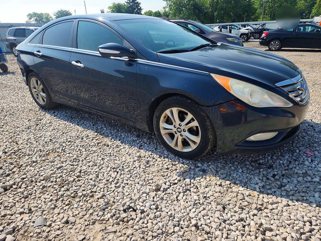 2013 Hyundai Sonata Limited Black vin: 5NPEC4AC6DH572812