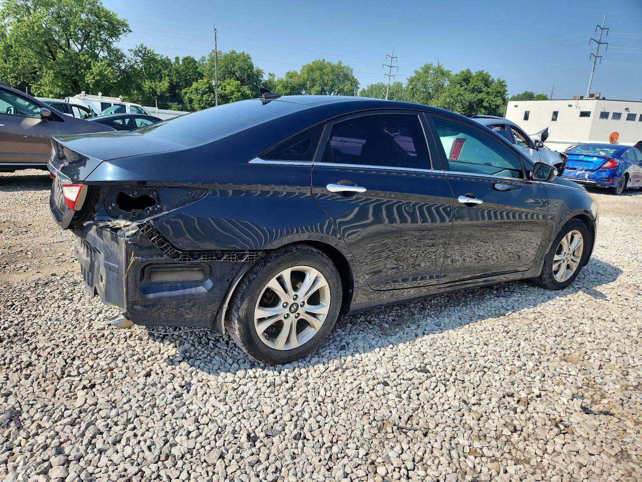 2013 Hyundai Sonata Limited Black vin: 5NPEC4AC6DH572812