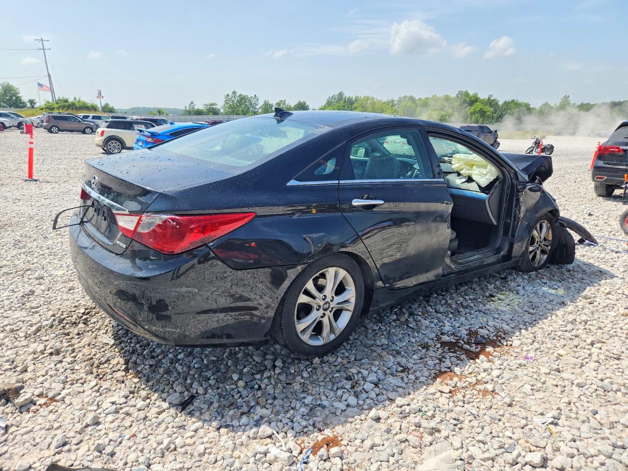 2013 Hyundai Sonata Limited Black vin: 5NPEC4AC6DH576360