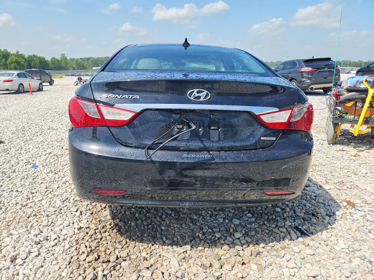 2013 Hyundai Sonata Limited Black vin: 5NPEC4AC6DH576360