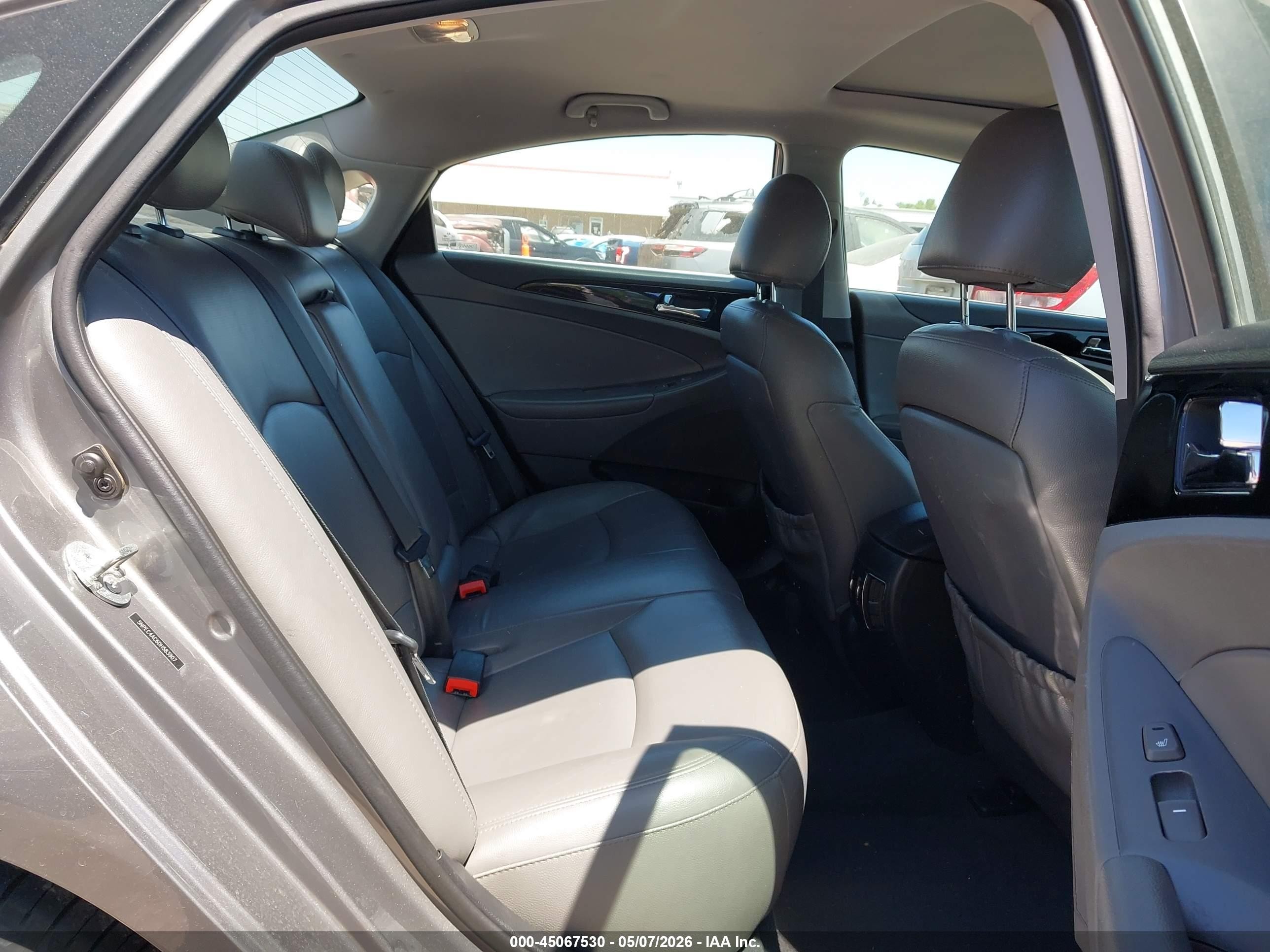 2013 Hyundai Sonata Limited Gray vin: 5NPEC4AC6DH583907