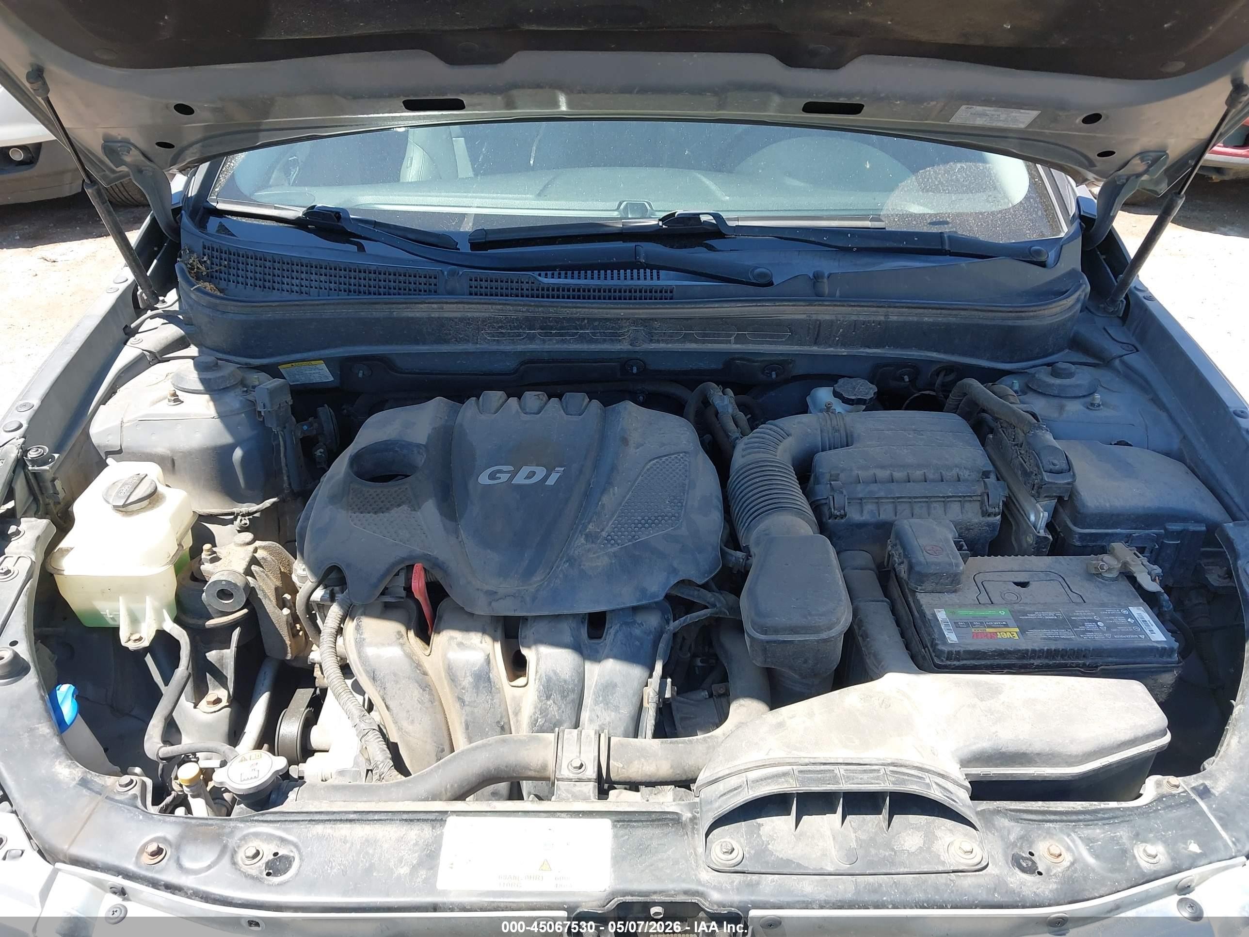 2013 Hyundai Sonata Limited Gray vin: 5NPEC4AC6DH583907
